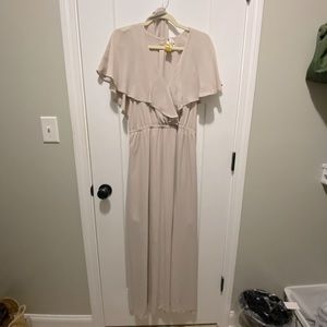 Audrey Maxi Dress • Show Me the Ring Crisp • Extra Large